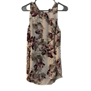 Wilfred Floral Tank Top - Cream and Red